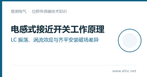 电感式接近开关工作原理:LC振荡、涡流效应与齐平安装的磁场差异
