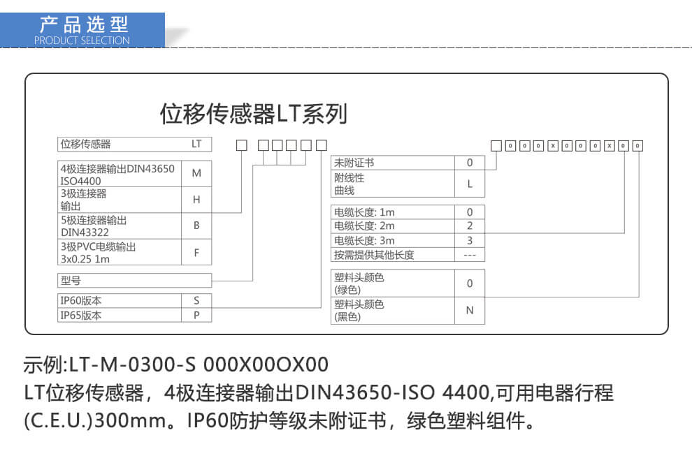 LT直线位移传感器