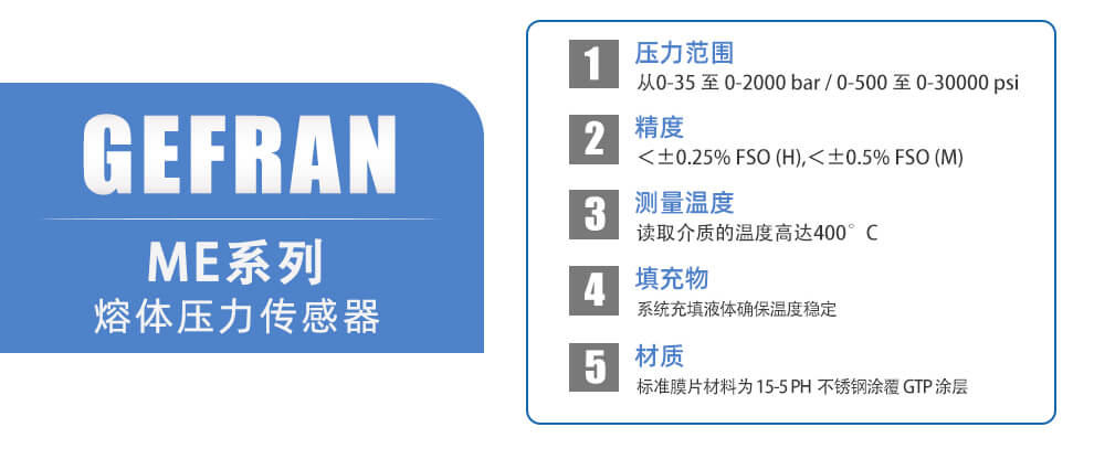MN系列高温熔压变送器